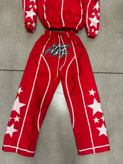 SUPASTAR “RED” NYLON SET