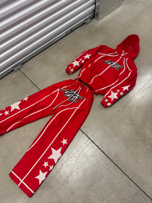 SUPASTAR “RED” NYLON SET