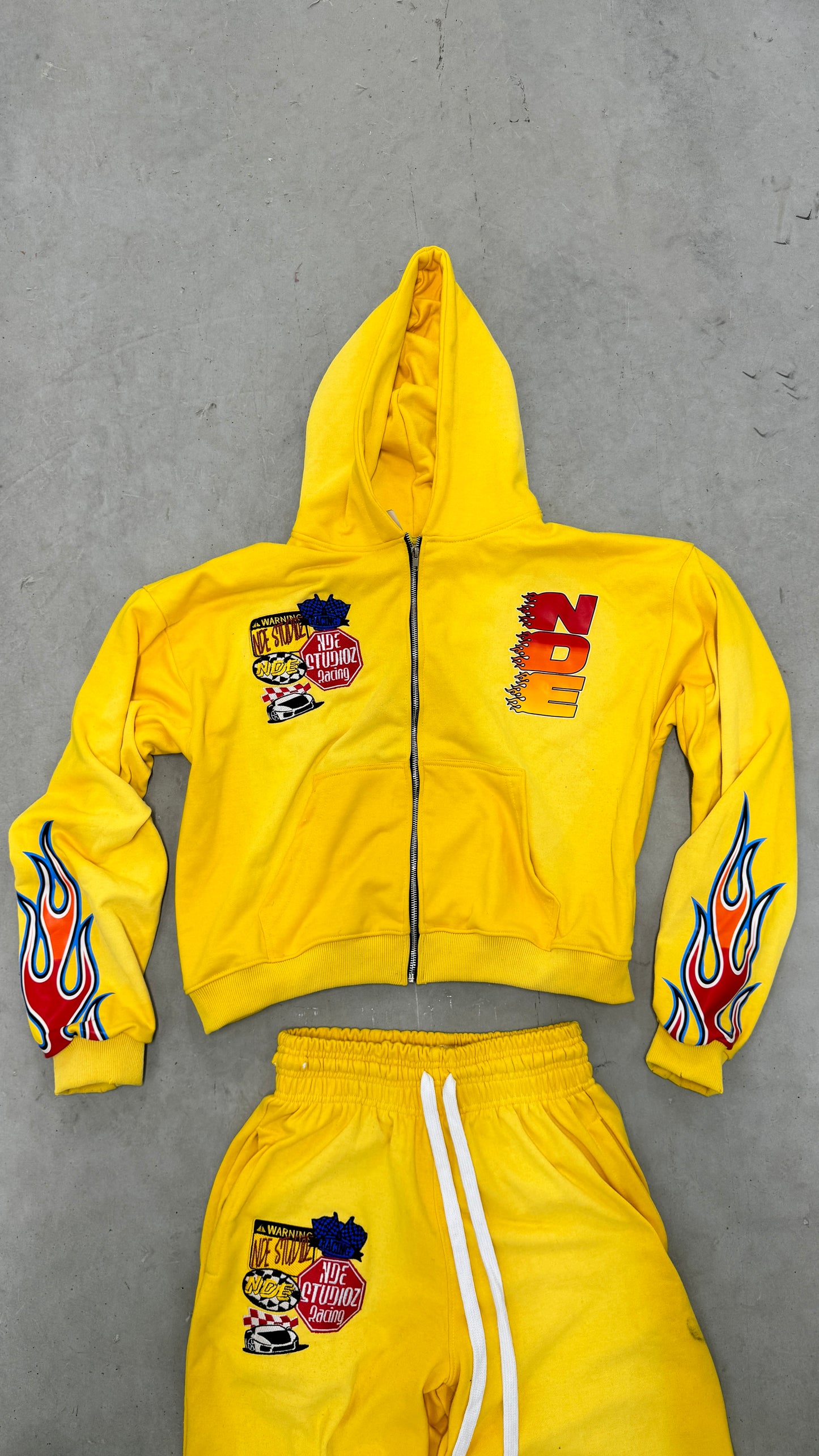 Raceway “Yellow” Zip Up