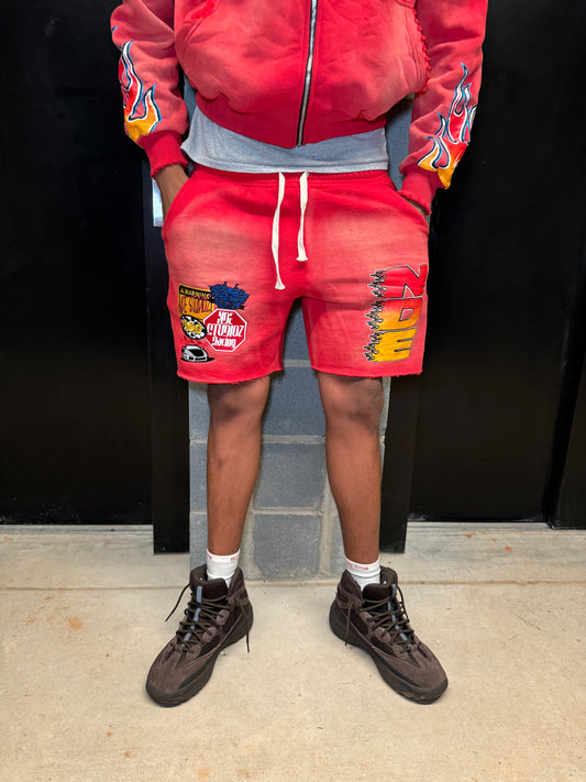 Raceway “Red” Shorts