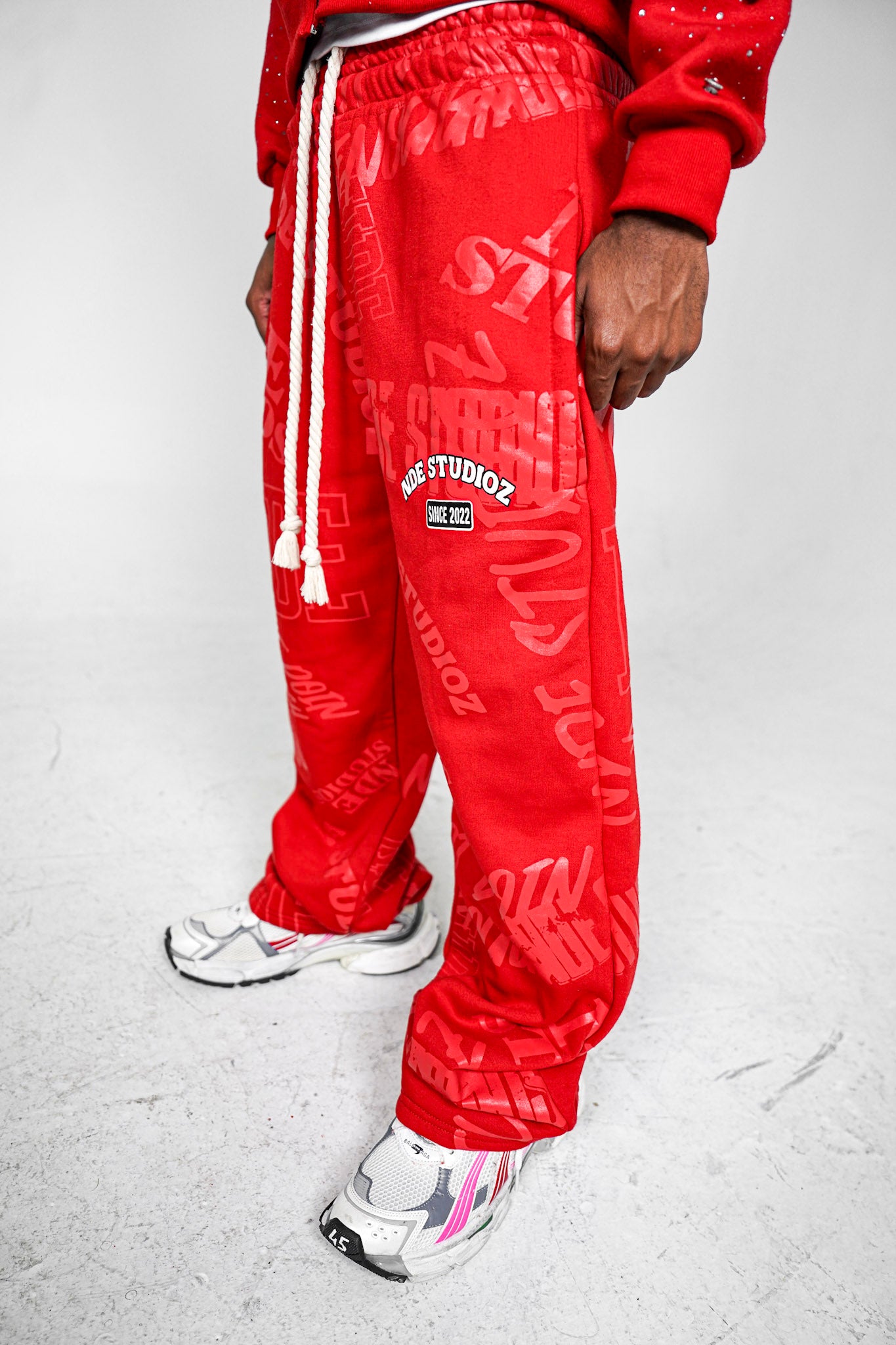 3D “RED” PANTS