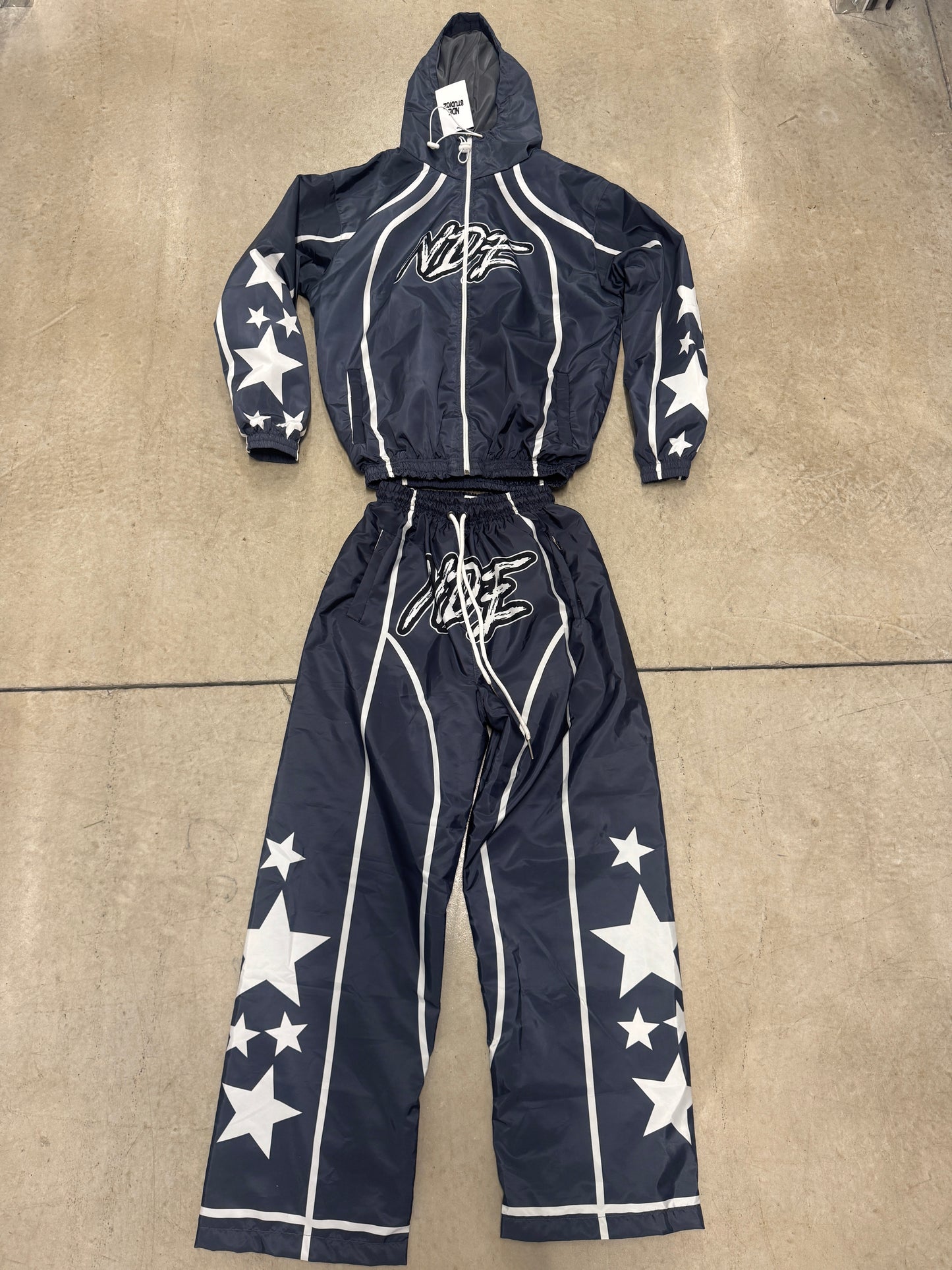 SUPASTAR “GREY” NYLON SET
